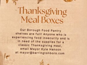 Thanksgiving Meal Boxes