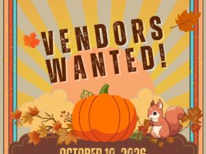 Harvest Festival 2026 – Saturday October 10 – Vendors Wanted